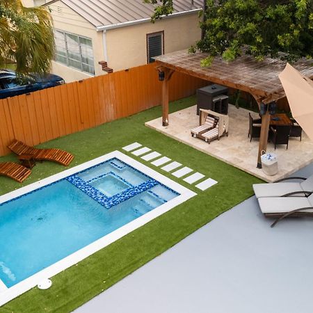 Luxury Retreat 3B ,2Ba Pool , Coral Gables Center Villa Miami Eksteriør bilde