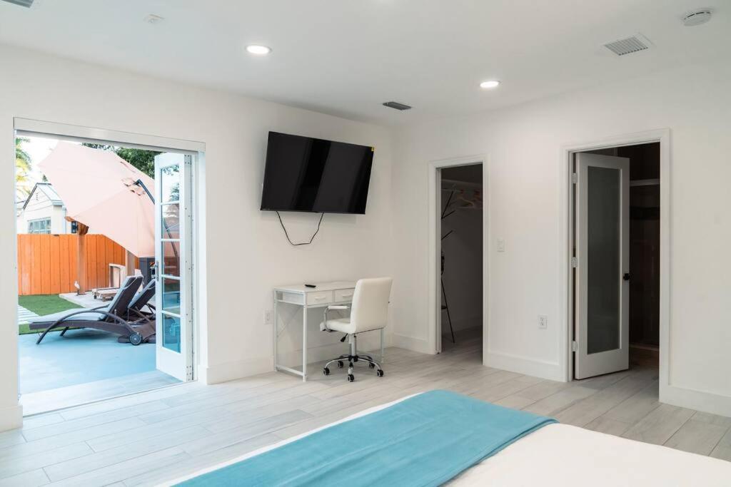 Luxury Retreat 3B ,2Ba Pool , Coral Gables Center Villa Miami Eksteriør bilde